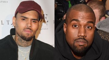 Chris Brown (Foto: Imeh Akpanudosen / Getty Images) / Kanye West (foto: Getty Images / Vivien Killiea)