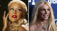Christina Aguilera (Foto: Clive Brunskill/Getty Images for Pepsi) e Britney Spears (Foto: Chris Pizzello/Invision/AP)