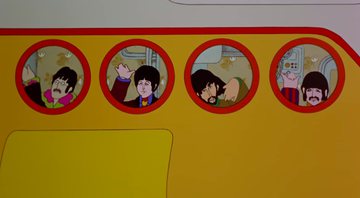 Clipe animado de Yellow Submarine, dos Beatles (Foto: YouTube / Reprodução)