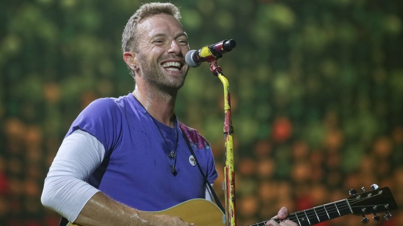 Chris Martin, vocalista do Coldplay (Foto: Brent N. Clarke/Invision/AP)