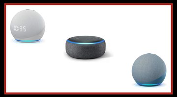 Muito além de caixinhas de som, as Echo Dot vão tornar sua rotina cada vez mais prática e tecnológica - Reprodução/Amazon