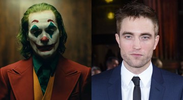 None - Joaquin Phoenix em Coringa e Robert Pattinson (Foto: Reprodução Warner (Joaquin) / AP (Pattinson) )