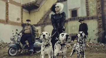 None - Emma Stone como Cruella (Foto: Divulgação/Walt Dinsey Studios)