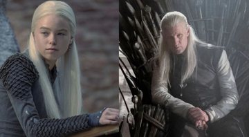 Rhaenyra e Daemon Targaryen em House of the Dragon (Foto: reprodução/HBO)