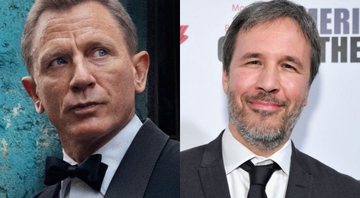 Montagem de Daniel Craig em 007 (Divulgação) e Denis Villeneuve (John Sciulli / Getty Images)