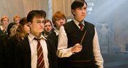 Daniel Radcliffe e Matthew Lewi em Harry Potter (Foto: Reprodução)