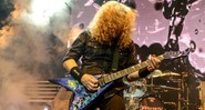 Dave Mustaine, vocalista e guitarrista do Megadeth (Foto: Leandro Anhelli)