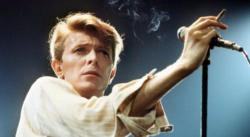 None - David Bowie durante show em Frankfurt em 1978 (Foto: Kirmes/dpa/Corbis)