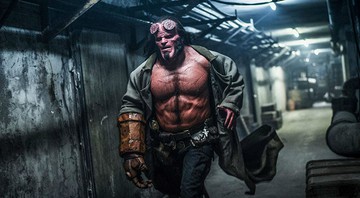 None - David Harbour como Hellboy (Foto:Reprodução)