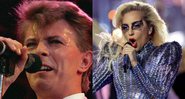 David Bowie (Foto: Joe Schaber / AP) e Lady Gaga (Foto: Ronald Martinez / Getty Images)