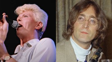 None - David Bowie (Foto: Reprodução) e John Lennon (Foto: AP)