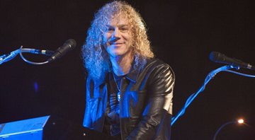 None - David Bryan, tecladista do Bon Jovi (Foto: Arthur Mola / AP)