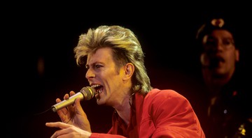 None - David Bowie, em ação, em 1987 (Foto: Fryderyk Gabowicz/AP)