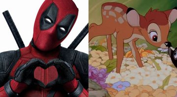 Deadpool (Foto: Divulgação/Fox) / Bambi (Foto: Reprodução/Disney)
