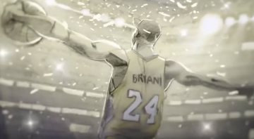 None - Kobe Bryant na animação Dear Basketball (Foto: Reprodução)