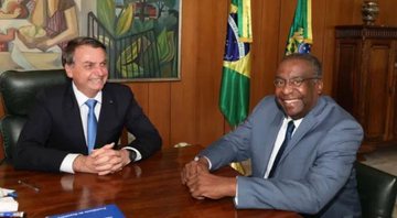 None - Carlos Alberto Decotelli e Jair Bolsonaro (Foto: Reprodução/Facebook)