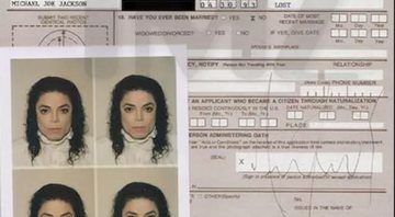 Documento de Michael Jackson (Foto: Reprodução site Moments in Time)