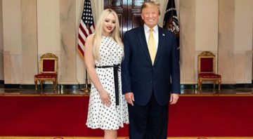 None - Donald Trump e Tiffany Trump (Foto: Reprodução/Instagram/ViaUol)
