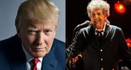 Donald Trump (Foto: Mark Seliger) e Bob Dylan (foto: Chris Pizzello/AP)
