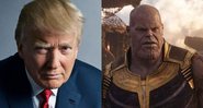 Donald Trump e Thanos (Foto: Mark Seliger / Reprodução)