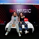 Dora Figueiredo and Giana Althaus at the ibis Music space (Photo: Disclosure)