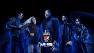 Dr. Dre, Snoop Dogg, Kendrick Lamar, Eminem e Mary J. Blige em pôster do Super Bowl (Foto: Divulgação)