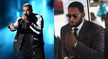 None - Drake (Foto: Kevin Winter/Getty Images) / R. Kelly (Foto: Scott Olson/Getty Images)