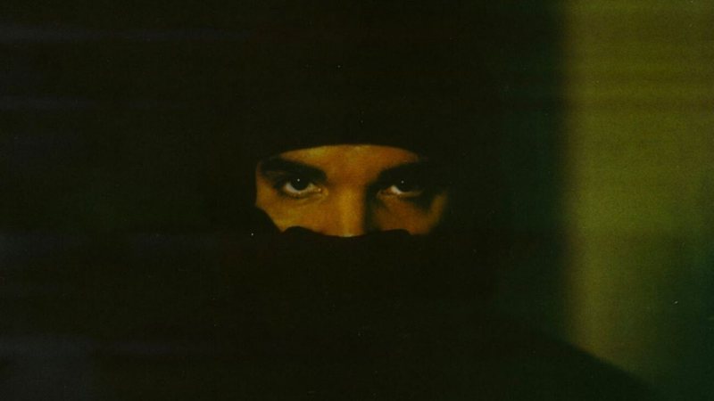 Drake na capa da Dark Lane Demo Tapes (Foto: Reprodução)