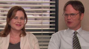 None - Pam e Dwight (Foto: Reprodução/NBC)