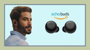 O novo Echo Buds vem integrado com a Alexa, assistente de voz da Amazon - Créditos: Reprodução / Amazon