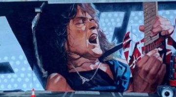 Eddie Van Halen Mural (Foto: Reprodução)