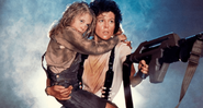 Tenente Ellen Ripley (Sigourney Weaver) e Newt (Rebecca Jordan) (Foto: Reprodução/20th Century Studios)