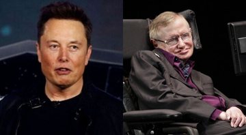 None - Elon Musk (Foto: AP / Ringo HW Chiu) e Stephen Hawking (Foto: Ted S. Warren/AP)