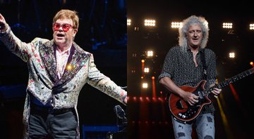 None - Elton John, Brian May (Foto: Getty Images)