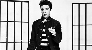 None - Elvis Presley em Jailhouse Rock (Foto: Divulgação)