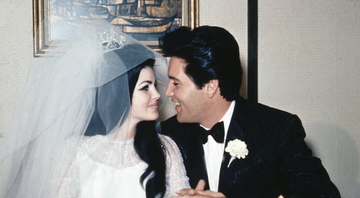 Casamento de Priscilla Beaulieu e Elvis Presley (Foto: AP Images)