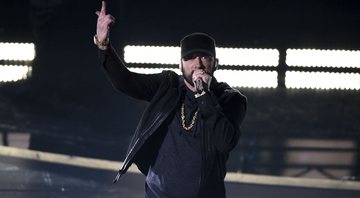 Eminem no Oscar 2020 (Foto: Chris Pizello/Invision/AP)