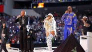 Eminem, Dr. Dre, Mary J. Blige e Snoop Dogg no Super Bowl (Foto: Kevin C. Cox / Getty Images