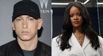 Eminem (Foto: Evan Agostini / AP) e Rihanna (Foto: François Mori/ AP)