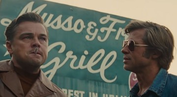 None - Leonardo DiCaprio e Brad Pitt em Era Uma Vez Em... Hollywood (Foto:Reprodução)
