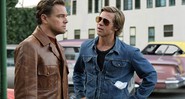 Leonardo DiCaprio e Brad Pitt em Era Uma Vez Em... Hollywood
