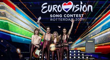 Maneskin no Eurovision 2021. (Foto: GettyImage)