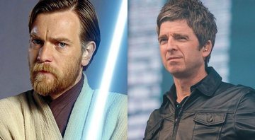 None - Ewan McGregor como Obi-Wan Kenobi em Star Wars (Foto: Reprodução) / Noel Gallagher (Foto: Mauricio Santana/Getty Images)