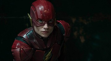 None - Ezra Miller como Flash em Liga da Justiça (Foto: Divulgação)