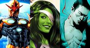 Nova, She-Hulk, Namor (foto: reprodução/ Marvel Comics)