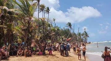 None - Público do Festival Tribal Gathering (Foto: Reprodução/Instagram)