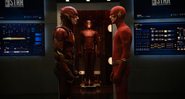 Flash (Ezra Miller) e Flash (Grant Gustin) (Foto: Reprodução / Warner Bros.)