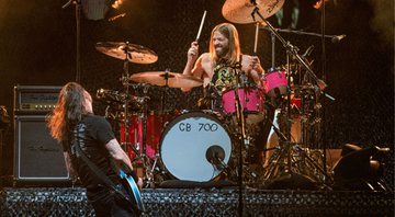 Taylor Hawkins e Dave Grohl - Taylor Hawkins e Dave Grohl (Foto: Amy Harris/Invision/AP)