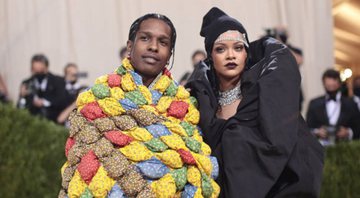 None - A$AP Rocky e Rihanna no MET Gala 2021 (Foto: Getty Images for The Met Museum)