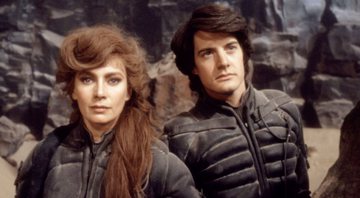 Francesca Annis e Kyle MacLachlan na versão de Duna de 1984 (Foto: Divulgação)